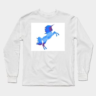 Blue unicorns Long Sleeve T-Shirt